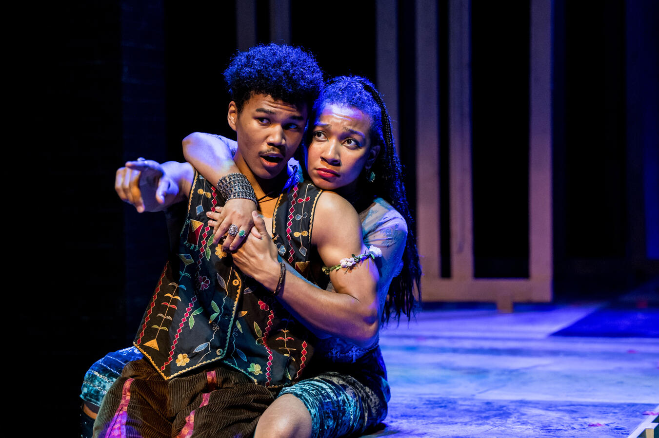 ROMEO - "Romeo & Juliet"; dir. H. Adam Harris (GRSF '25); ph: Dan Norman; also in the pic. Serena Phillip