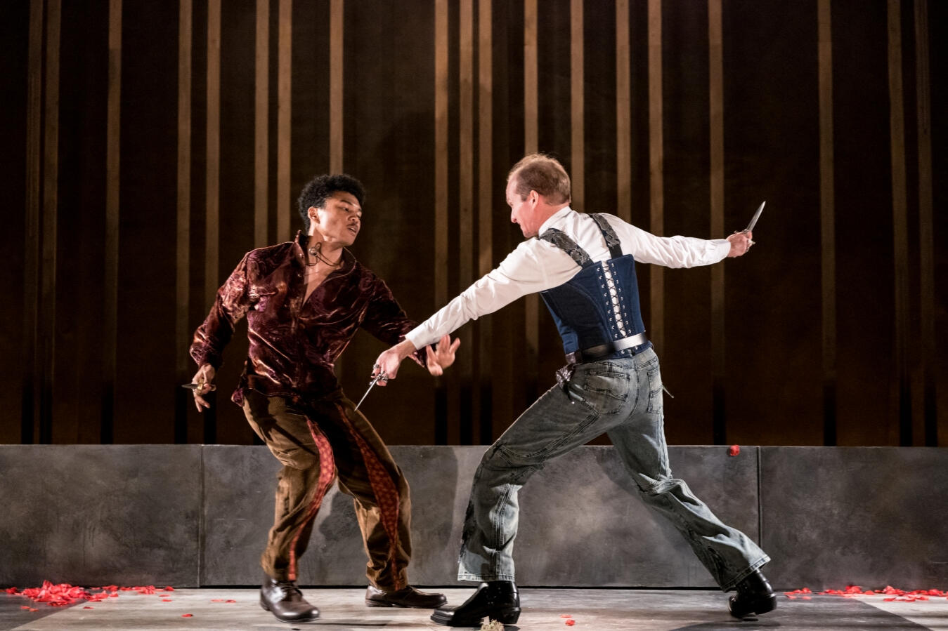 ROMEO - "Romeo & Juliet"; dir. H. Adam Harris (GRSF '25); ph: Dan Norman; also in the pic. Gavin Muller