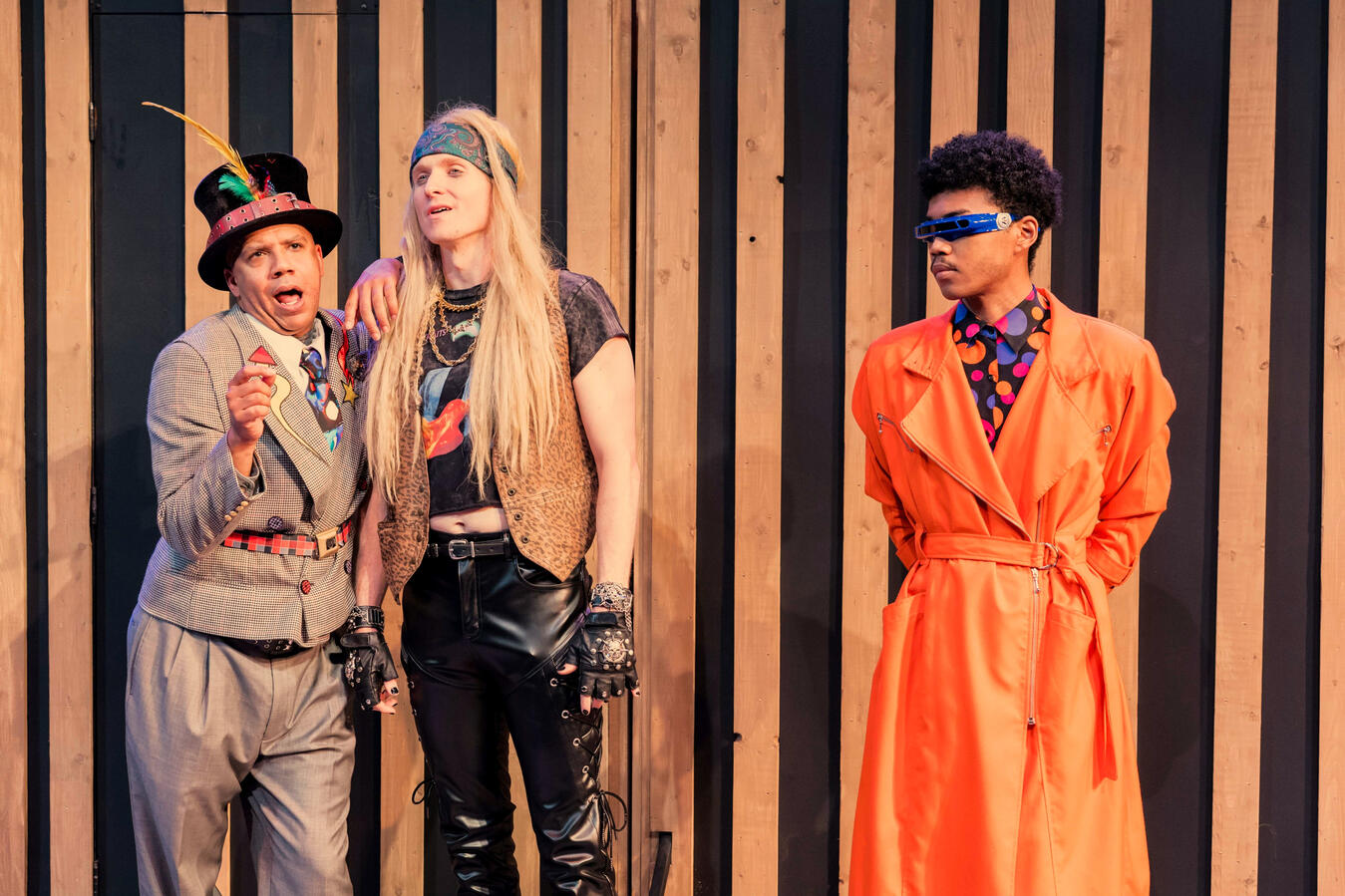 Balthazar/2nd Merchant - "Comedy of Errors"; dir. Doug Scholz Carlson (GRSF '25); ph: Dan Norman; also in the pic. William Sturdivant, Gavin Muller