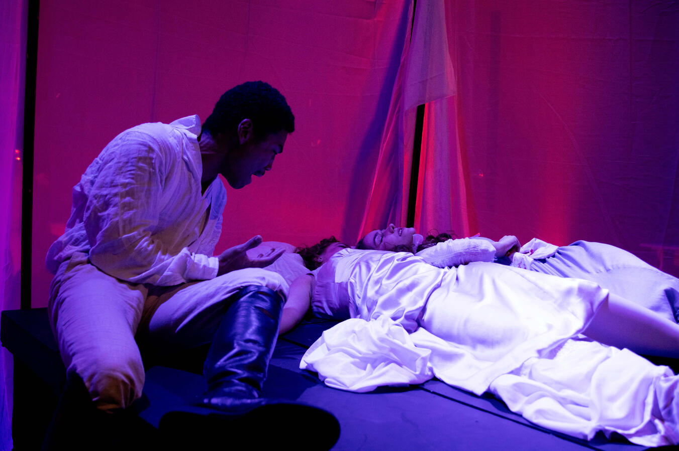 OTHELLO - "Othello" dir. Tom Oppenheim. ph: ak47division. Also in the pic: Niamh De Brun, Lauren Therese White